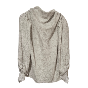 *3 for $20* Ann Taylor Grey and White Paisley Blouse